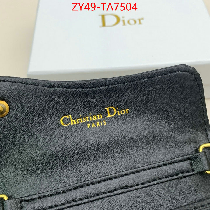 Dior Bags(4A)-Wallet- top quality designer replica ID: TA7504 $: 49USD,