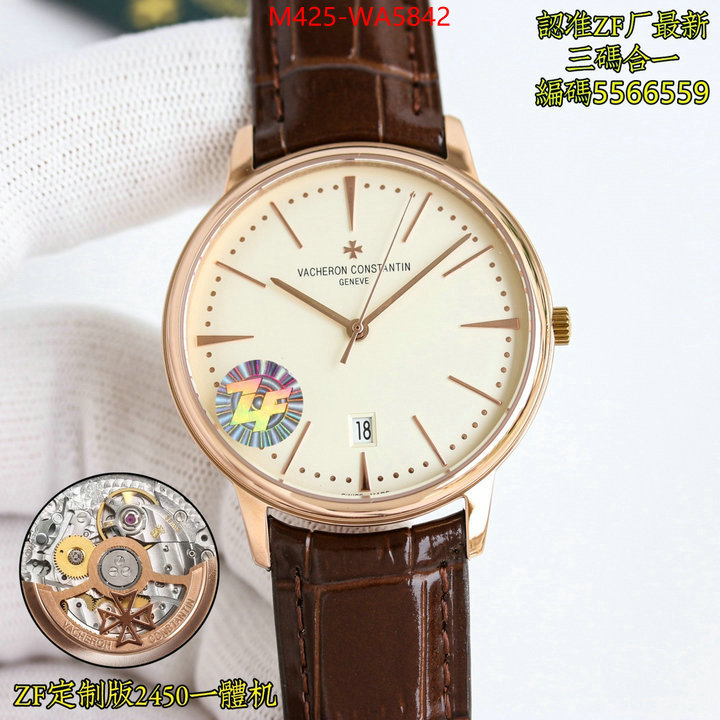 Watch(TOP)-Vacheron Constantin buy replica ID: WA5842 $: 425USD