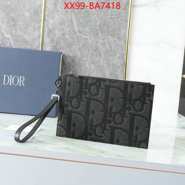 Dior Bags(TOP)-Clutch- what best replica sellers ID: BA7418 $: 99USD,