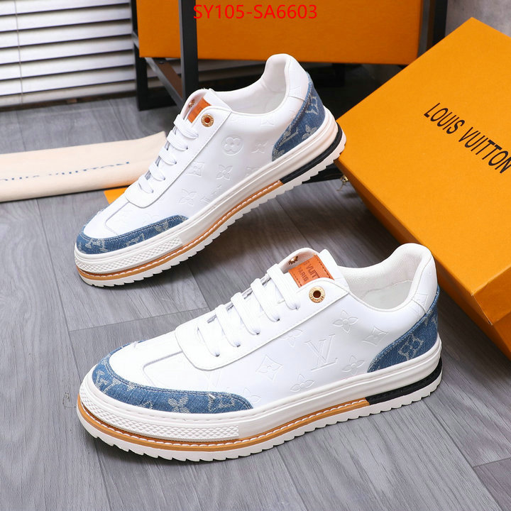 Men Shoes-LV mirror quality ID: SA6603 $: 105USD