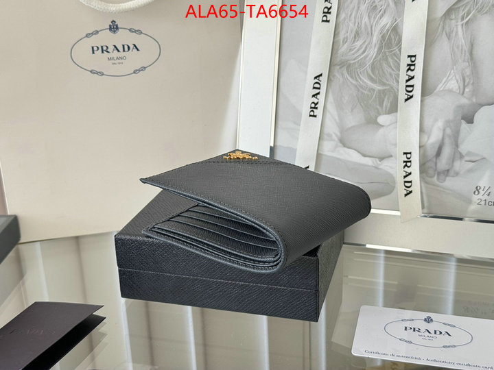 Prada Bags(TOP)-Wallet best luxury replica ID: TA6654 $: 65USD,