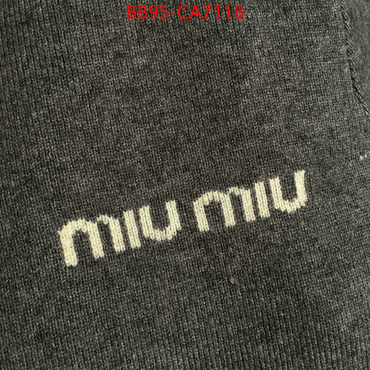 Clothing-MIU MIU styles & where to buy ID: CA7118 $: 95USD