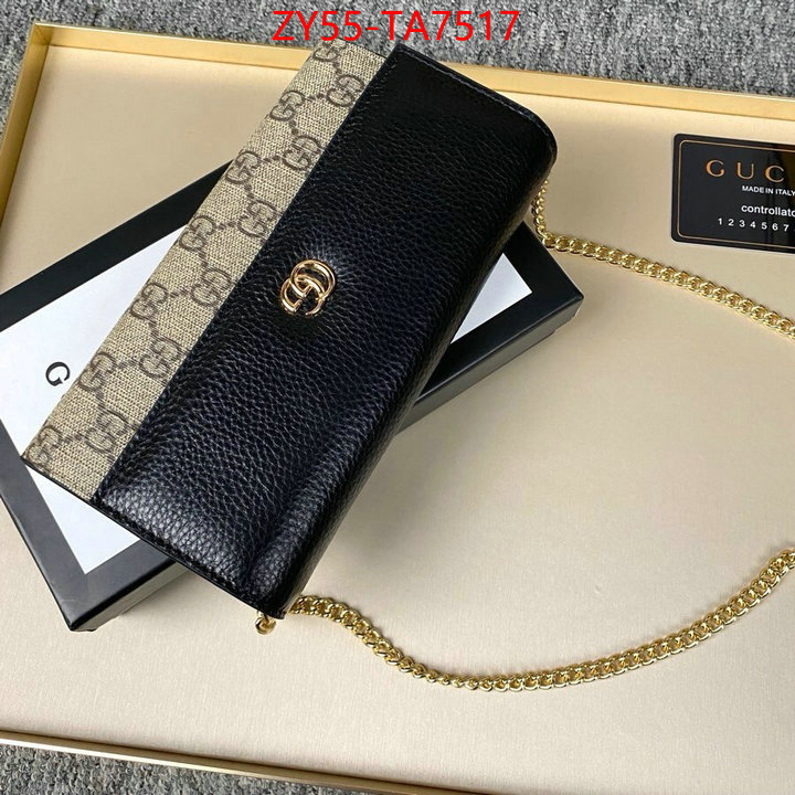 Gucci Bags(4A)-Wallet- how to find designer replica ID: TA7517 $: 55USD,