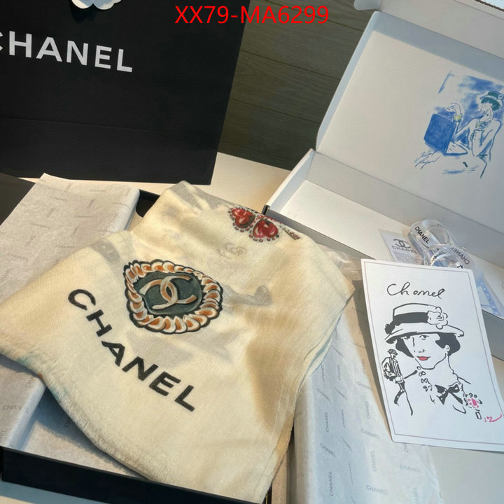 Scarf-Chanel outlet sale store ID: MA6299 $: 79USD