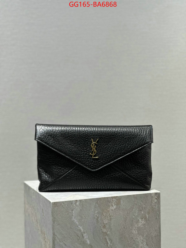 YSL Bags(TOP)-Clutch- aaaaa replica designer ID: BA6868 $: 165USD,