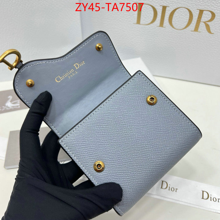 Dior Bags(4A)-Wallet- is it illegal to buy dupe ID: TA7507 $: 45USD,