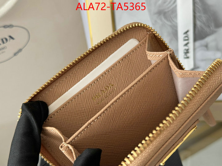 Prada Bags(TOP)-Wallet mirror copy luxury ID: TA5365 $: 72USD,