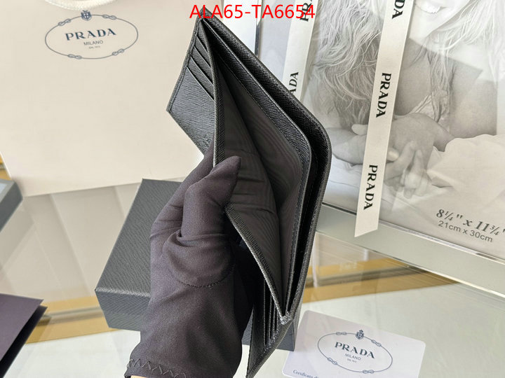 Prada Bags(TOP)-Wallet best luxury replica ID: TA6654 $: 65USD,