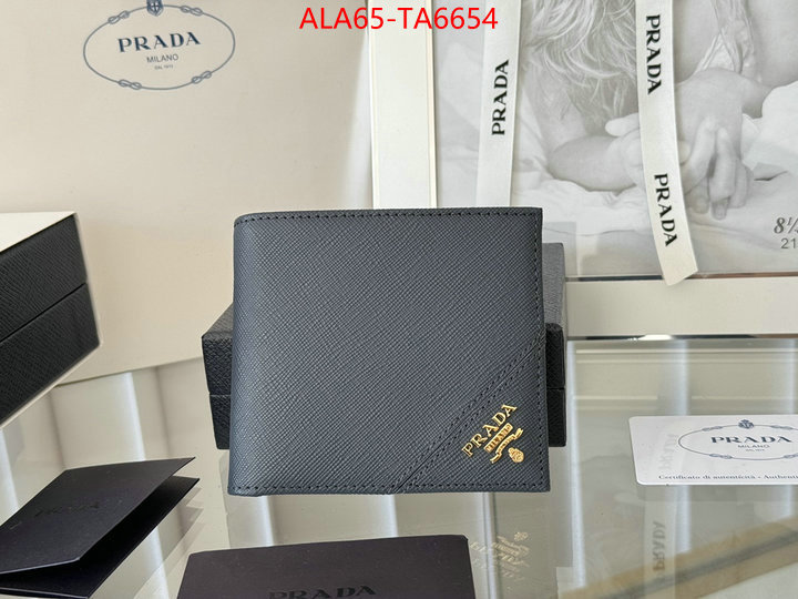 Prada Bags(TOP)-Wallet best luxury replica ID: TA6654 $: 65USD,