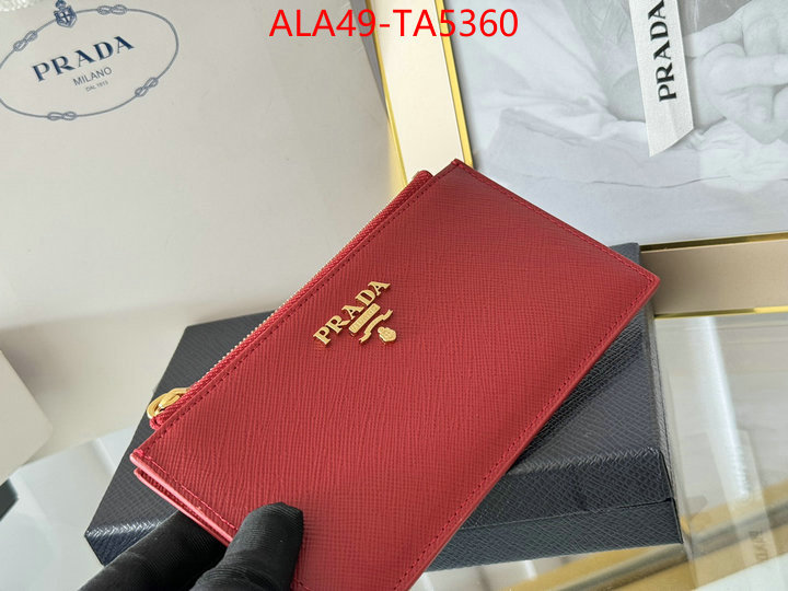 Prada Bags(TOP)-Wallet are you looking for ID: TA5360 $: 49USD,