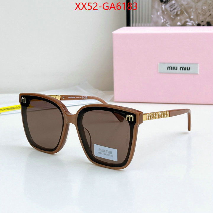 Glasses-Miu Miu aaaaa replica designer ID: GA6183 $: 52USD