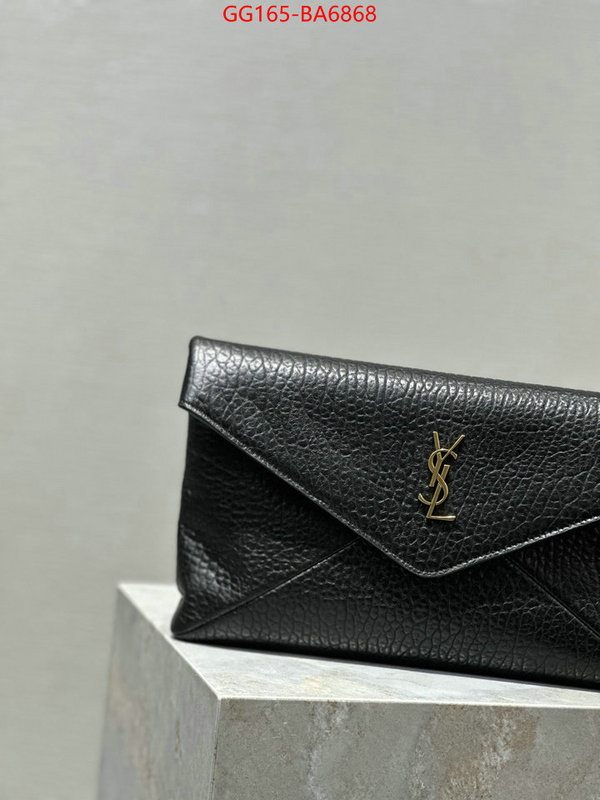 YSL Bags(TOP)-Clutch- aaaaa replica designer ID: BA6868 $: 165USD,