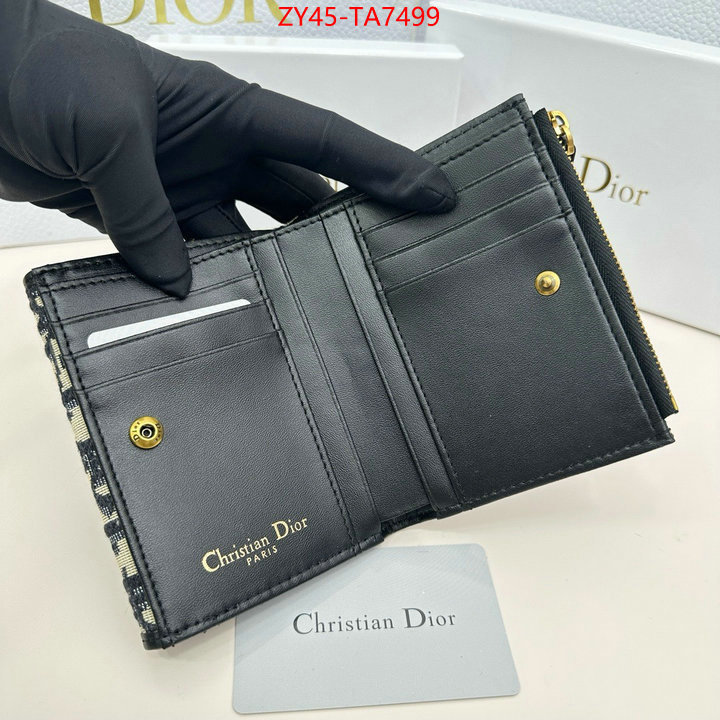 Dior Bags(4A)-Wallet- best ID: TA7499 $: 45USD,