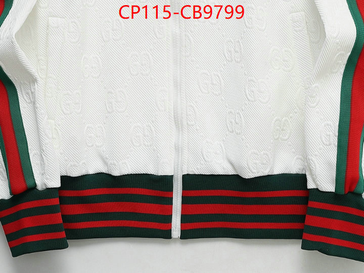 Clothing-Gucci replica 1:1 high quality ID:CB9799 $: 115USD