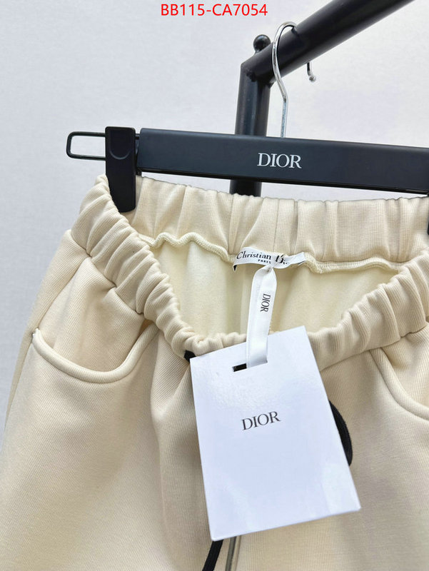 Clothing-Dior best quality fake ID: CA7054 $: 115USD