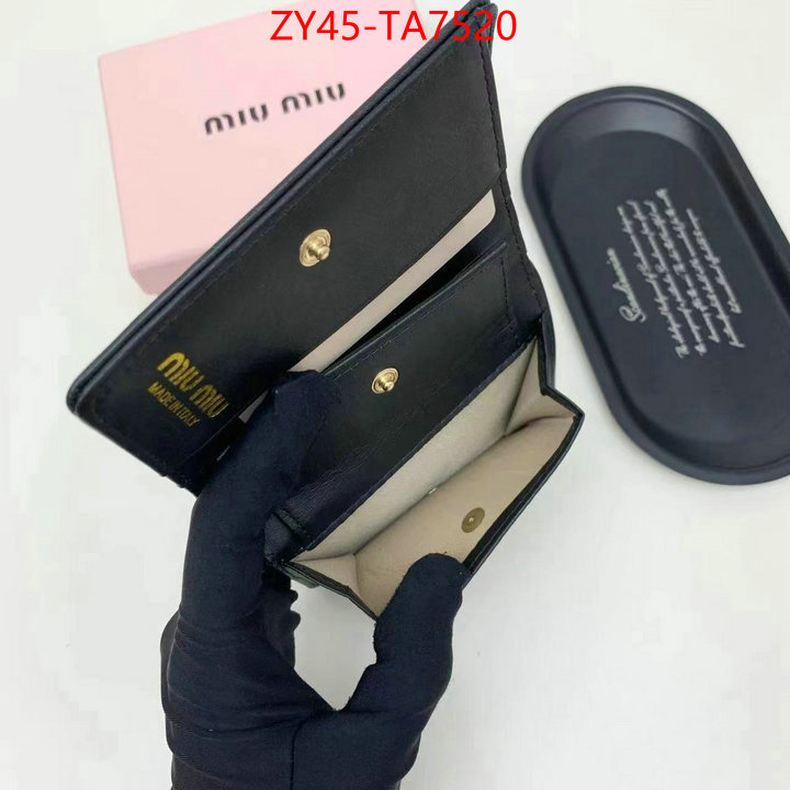 Miu Miu Bags(4A)-Wallet best replica 1:1 ID: TA7520 $: 45USD,