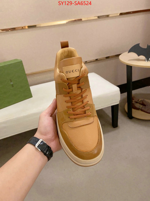 Men Shoes-Gucci where can i buy ID: SA6524 $: 129USD