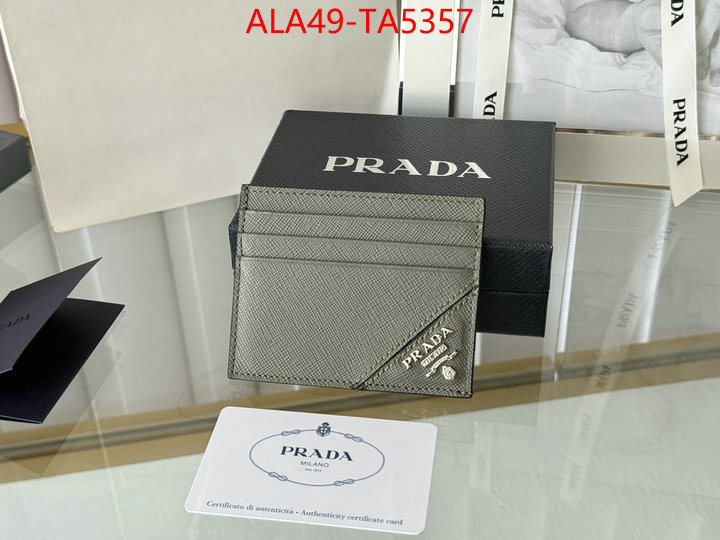 Prada Bags(TOP)-Wallet 7 star collection ID: TA5357 $: 49USD,