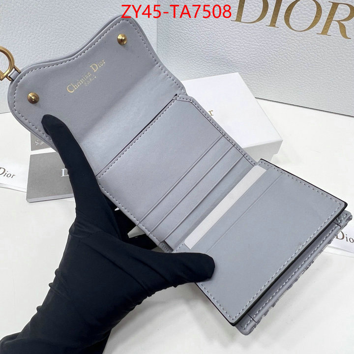 Dior Bags(4A)-Wallet- fashion ID: TA7508 $: 45USD,