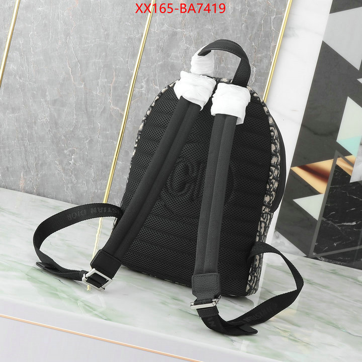 Dior Bags(TOP)-Backpack- best like ID: BA7419 $: 165USD,