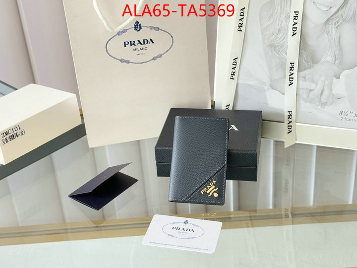 Prada Bags(TOP)-Wallet 2024 aaaaa replica customize ID: TA5369 $: 65USD,