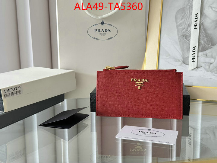 Prada Bags(TOP)-Wallet are you looking for ID: TA5360 $: 49USD,