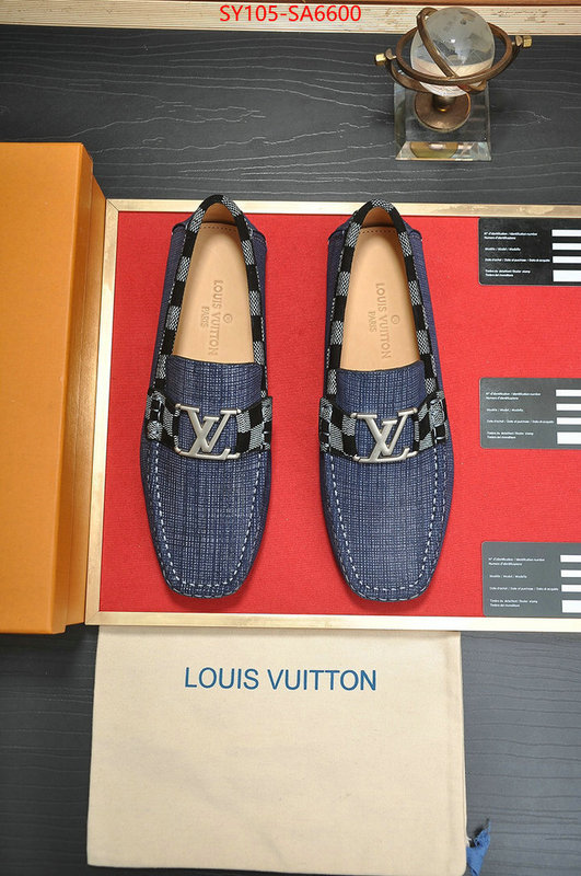 Men Shoes-LV fake aaaaa ID: SA6600 $: 105USD