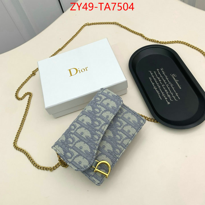 Dior Bags(4A)-Wallet- top quality designer replica ID: TA7504 $: 49USD,