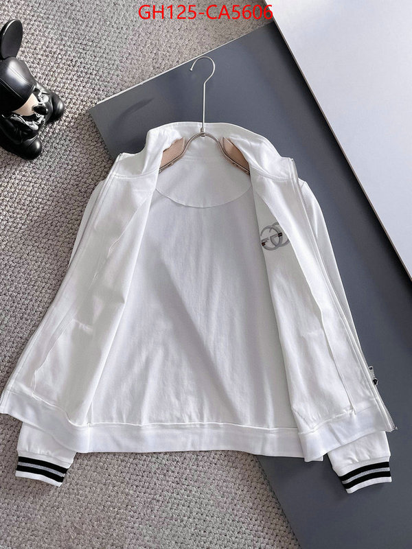 Clothing-Gucci what is a 1:1 replica ID: CA5606 $: 125USD