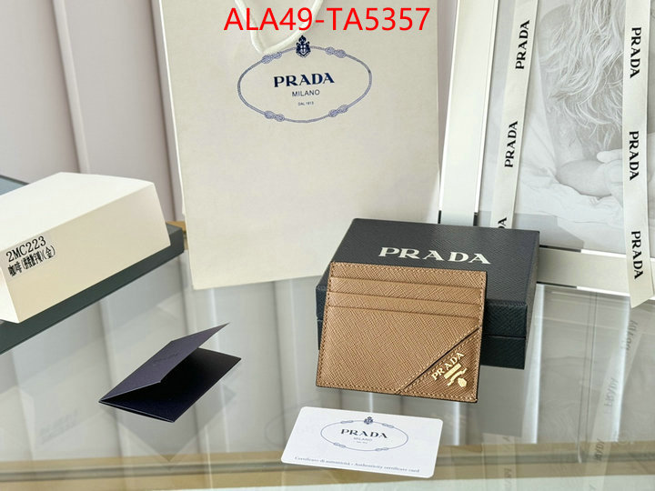 Prada Bags(TOP)-Wallet 7 star collection ID: TA5357 $: 49USD,