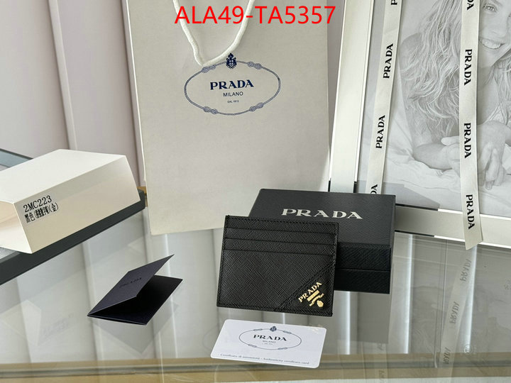 Prada Bags(TOP)-Wallet 7 star collection ID: TA5357 $: 49USD,