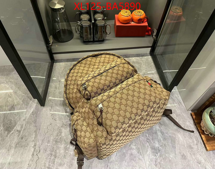 Gucci Bags(4A)-Backpack- fake aaaaa ID: BA5890 $: 125USD,