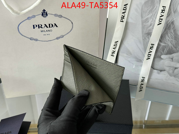 Prada Bags(TOP)-Wallet where to buy the best replica ID: TA5354 $: 49USD,