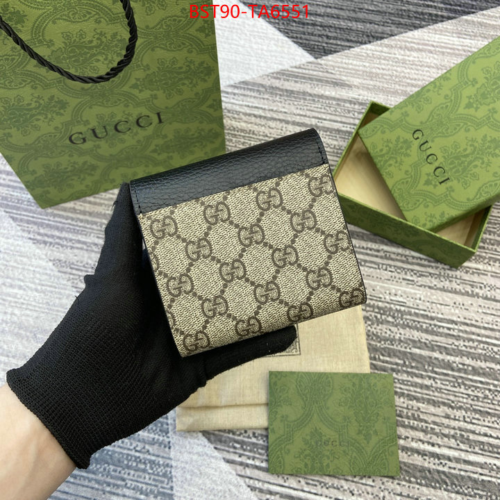 Gucci Bags(TOP)-Wallet- replica 1:1 high quality ID: TA6551 $: 90USD,