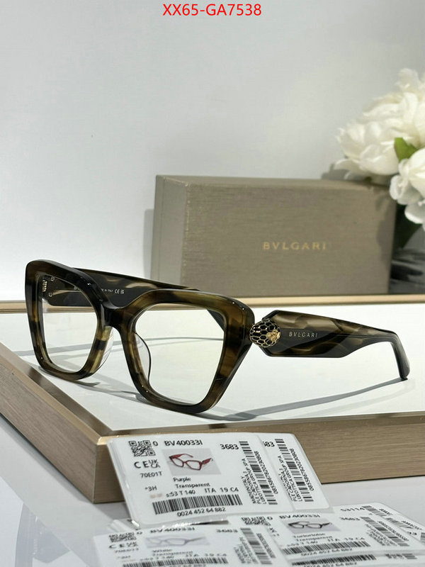 Glasses-Bvlgari buy first copy replica ID: GA7538 $: 65USD