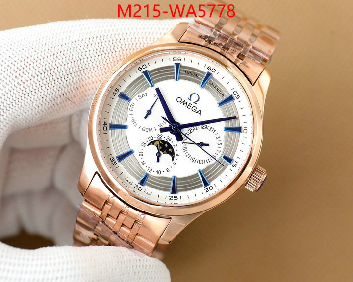 Watch(TOP)-Omega how to buy replcia ID: WA5778 $: 215USD