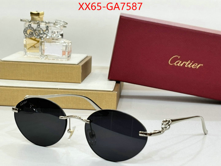 Glasses-Cartier luxury shop ID: GA7587 $: 65USD