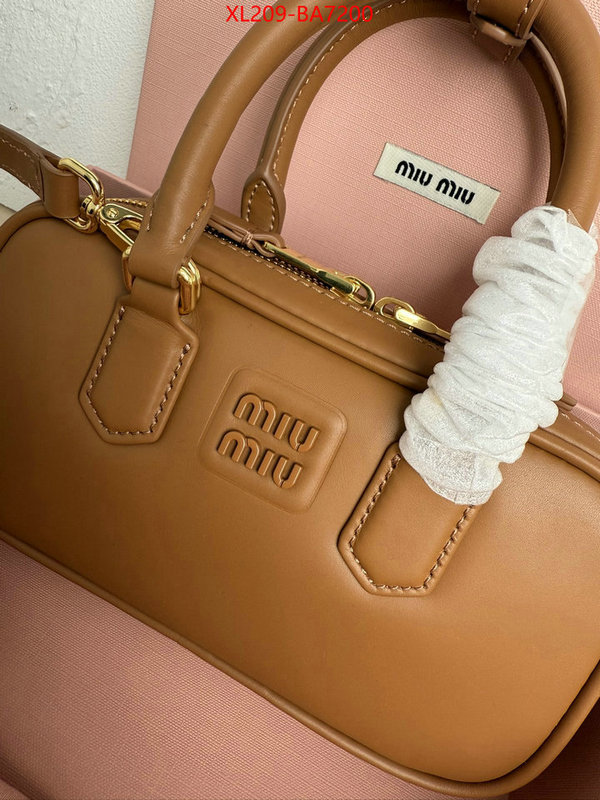 Miu Miu Bags(TOP)-Crossbody- best capucines replica ID: BA7200 $: 209USD,