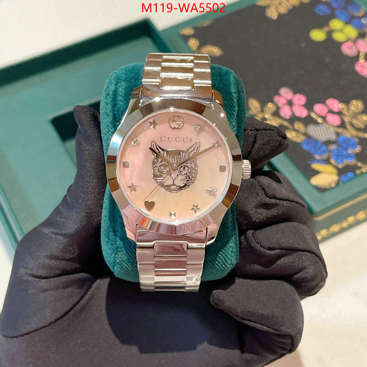 Watch(4A)-Gucci aaaaa quality replica ID: WA5502 $: 119USD