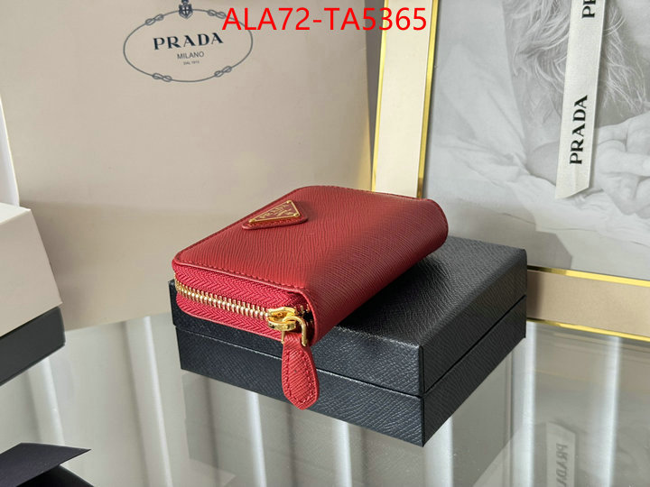 Prada Bags(TOP)-Wallet mirror copy luxury ID: TA5365 $: 72USD,