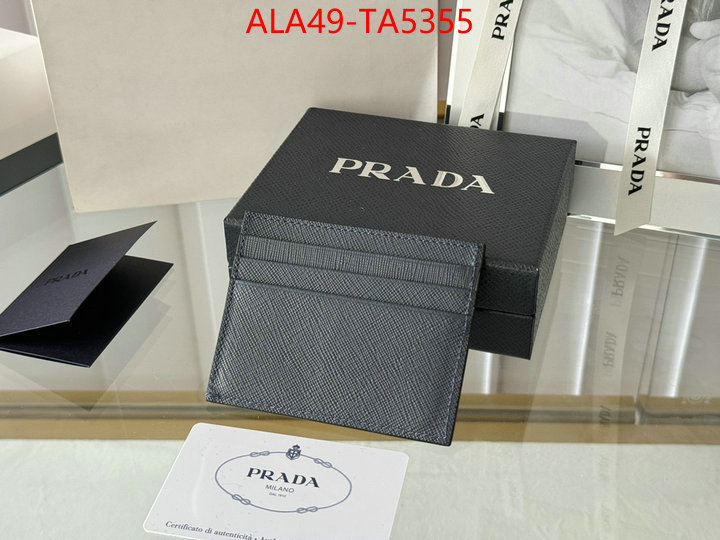 Prada Bags(TOP)-Wallet top brands like ID: TA5355 $: 49USD,