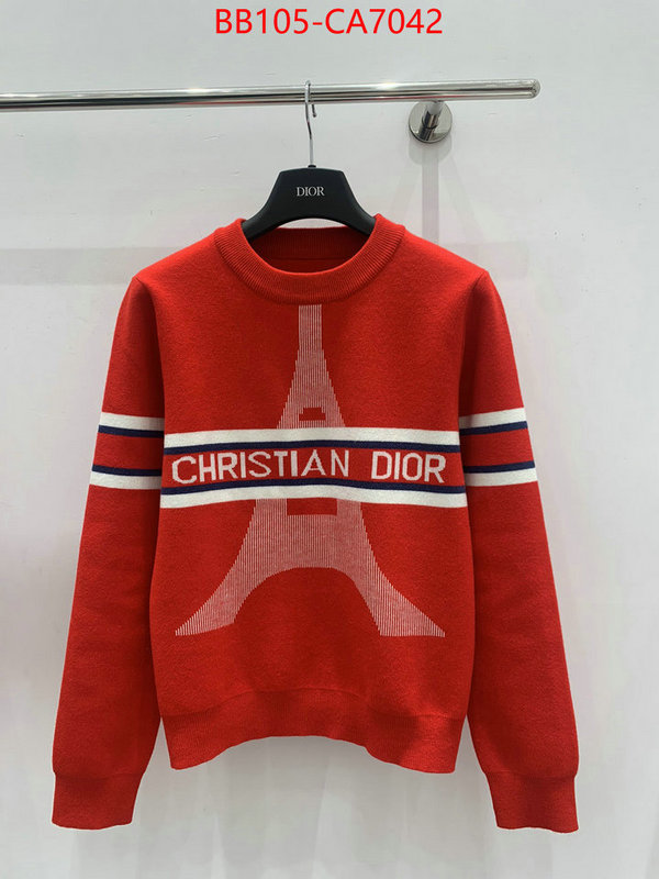 Clothing-Dior what is a counter quality ID: CA7042 $: 105USD