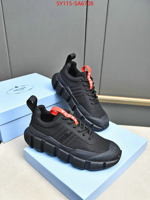 Men shoes-Prada buy luxury 2024 ID: SA6708 $: 115USD