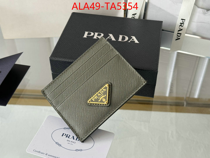 Prada Bags(TOP)-Wallet where to buy the best replica ID: TA5354 $: 49USD,