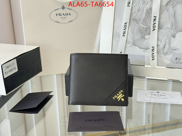 Prada Bags(TOP)-Wallet best luxury replica ID: TA6654 $: 65USD,