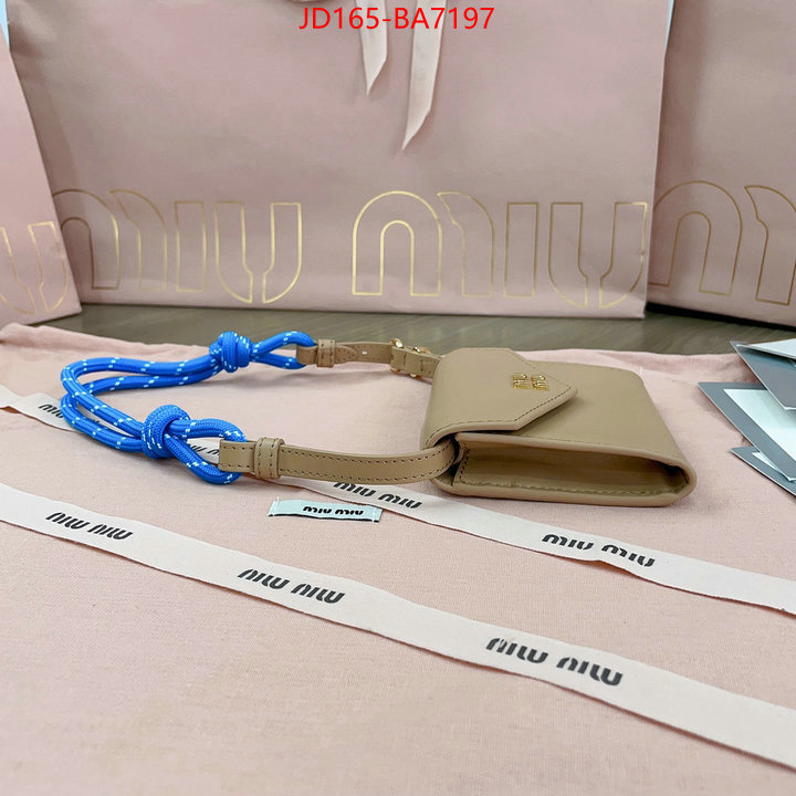 Miu Miu Bags(TOP)-Crossbody- where can i buy the best quality ID: BA7197 $: 165USD,