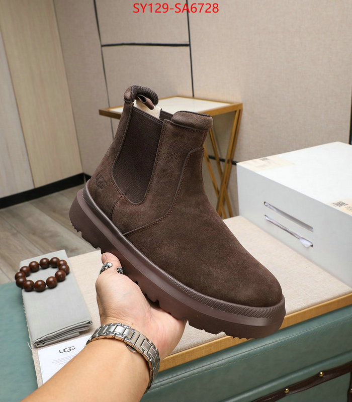 Men Shoes-UGG buy cheap replica ID: SA6728 $: 129USD