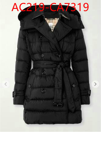 Down jacket Women-Burberry first top ID: CA7319 $: 219USD