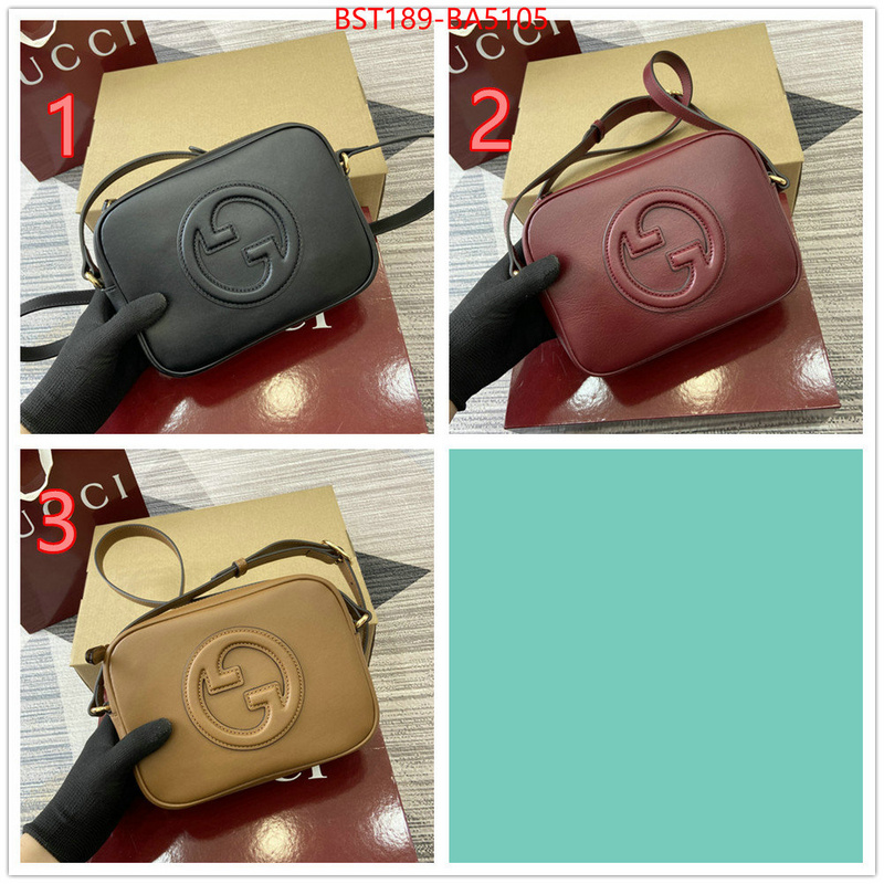 Gucci Bags(TOP)-Crossbody- replica ID: BA5105 $: 189USD,