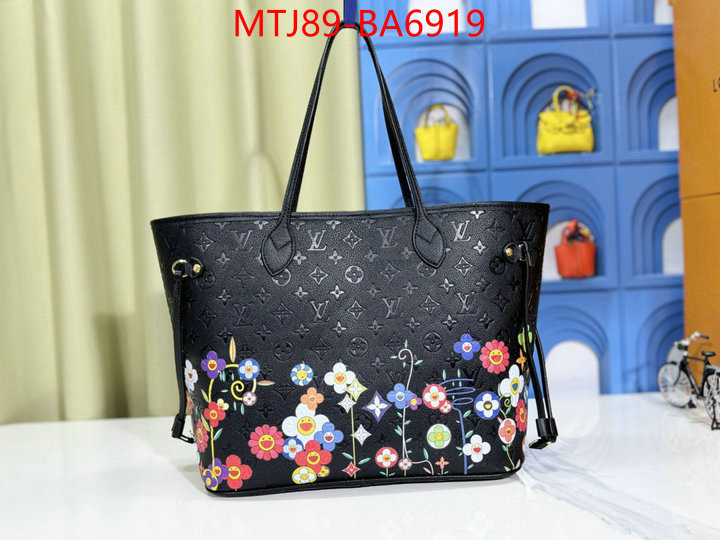 LV Bags(4A)-Neverfull- replica for cheap ID: BA6919 $: 89USD,